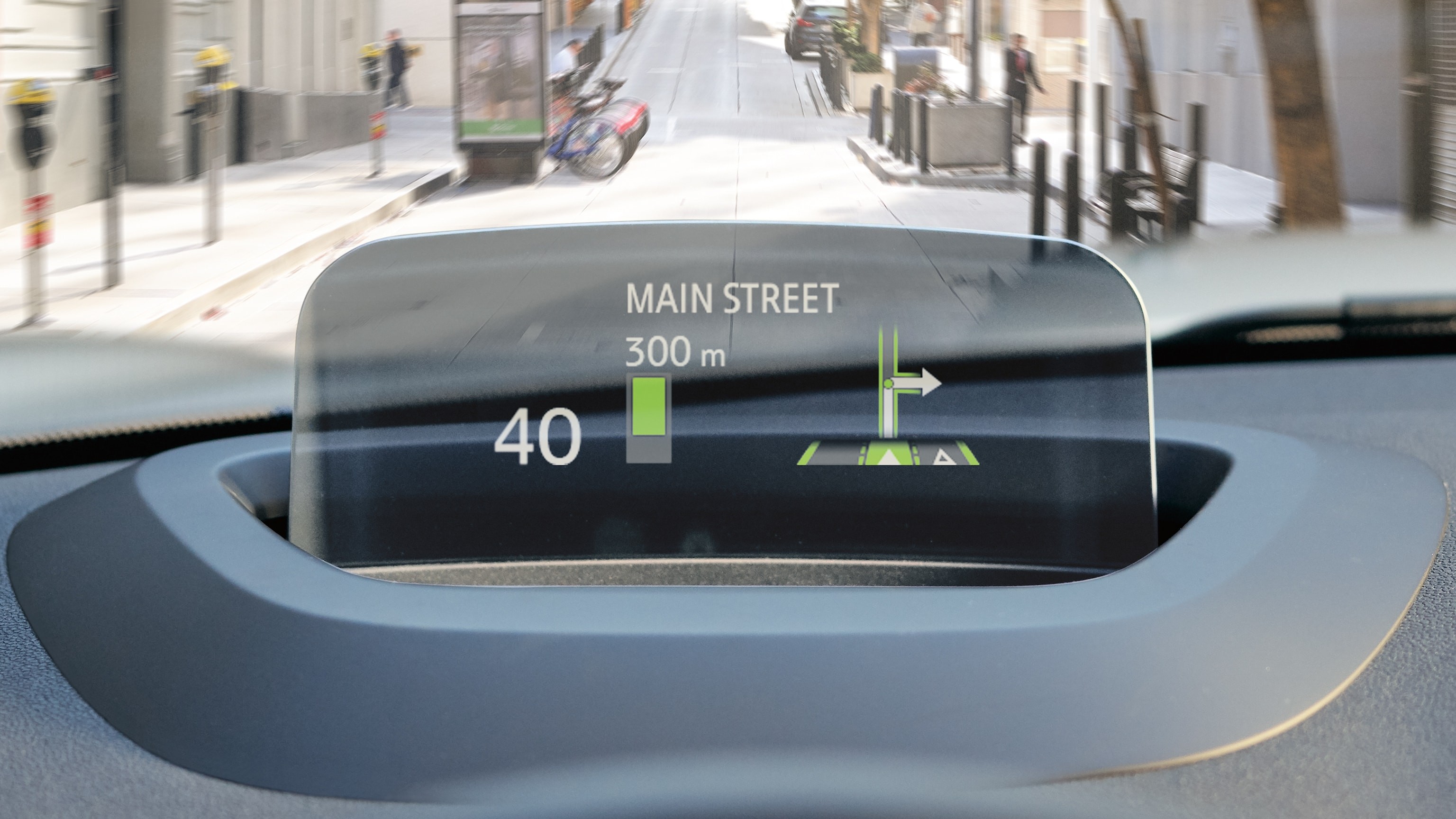 MINI Countryman - zaslon - head up zaslon MINI Countryman - zaslon - head up zaslon